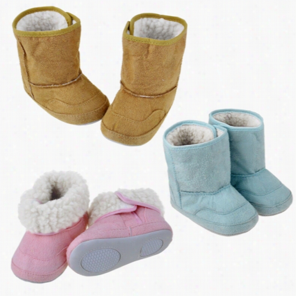 Baby Infant Toddler Unisex Boys Girl Warm Winter Snow Shoes Boots