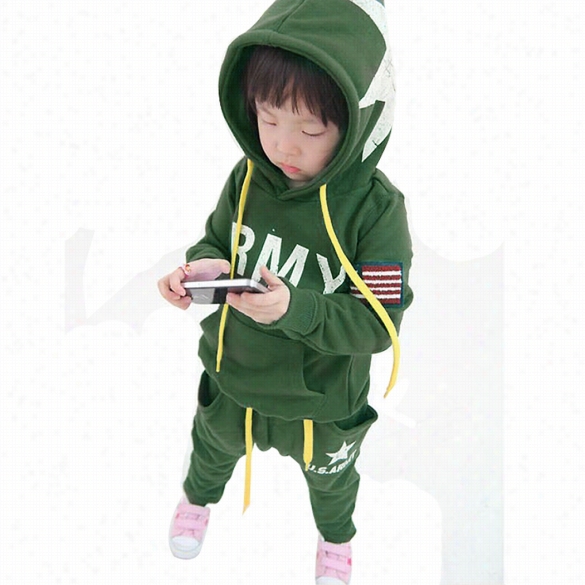 Boys Clothing Sets Cildren's Suits Autumn And Winter Long-sleeved Sport Ssuit Baby Clothes Kids Wear