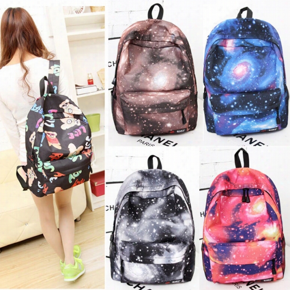 Fashon Cute Korean Style Women Girls Baclpack Studdnt Schoo1 Rtavel Bokobag Bag