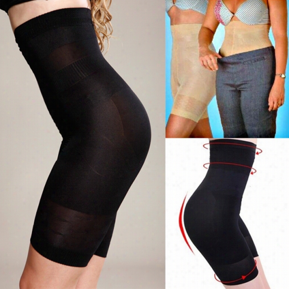 High Quality Womeen's Sexy High- Cuts Beauty Slimming Shapewear Burning Slim Shape Bodysuit &pants