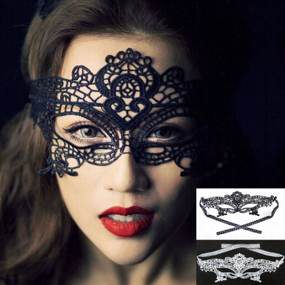 New Chiffon  Wholsale Halloween Masquerade Sexy Lady Lace Mask Masque Wedding Partty Masks