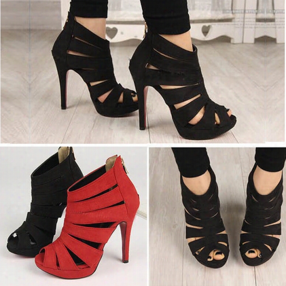 New Fashion New Autumb Hfo Stiletttos Platform Pump Abstruse Heels Shhoes Sexy Ankle Boots