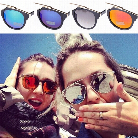 New Fashion Wome Nsunglass Retro Vintage Design Plastic Frame Travel Outdoors Ady Glasses