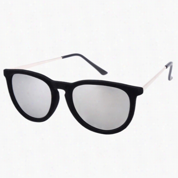 Vintage Style Women Shade Round Sunglasses Retro Metal Frame Sunglasses