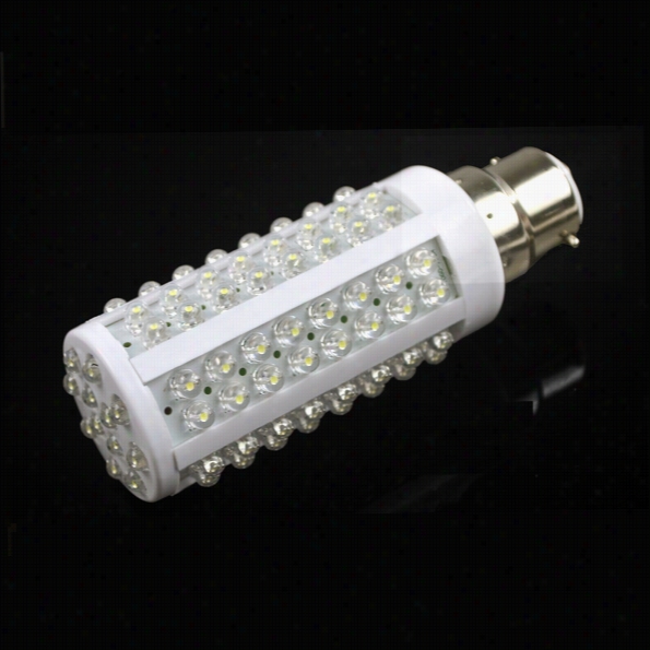 B22 5w 108-led Corn Saving Light Bulb 450lm Grow Lukewarm   Whitte 100v -120v