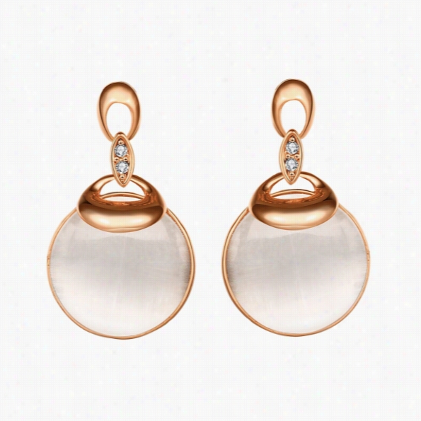 E1020-b Wholeesale Nic Kle Free  Antiallergic 24k Real Gold Plated Earrings For Women New Fashion Jewels