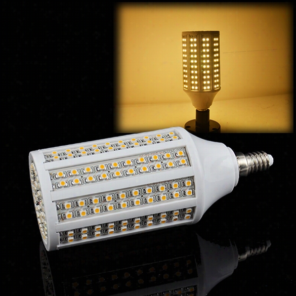 E14  2440led Smd3528 Corn Light Warm White Bulb Lamp 200v-230v"12w