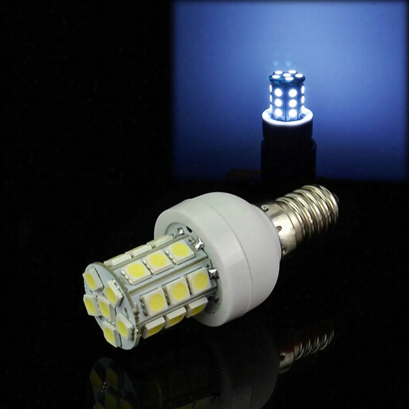 E14 27 Smd5050 Led Corn Lgiht Cold White Smd5050 Bulb Lamp 200v-240v"5w