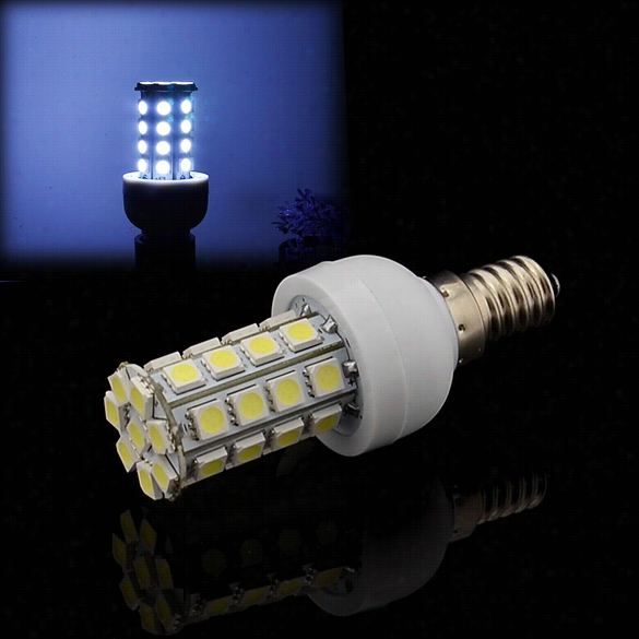 E14 36 Smd5050 Led Corn Light Cold White Smd50500 Bu L Blamp 200v-240v&qout;6w