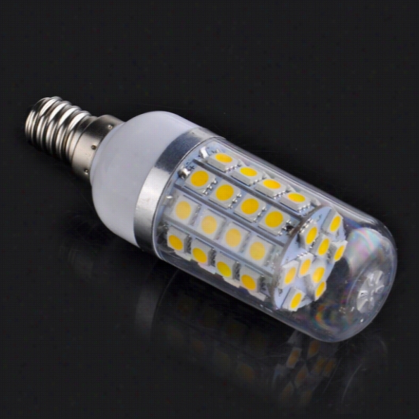 E14 49 Smd5050 Led Cron Light Warm White Bulb Lamp 220v-240"4.2w