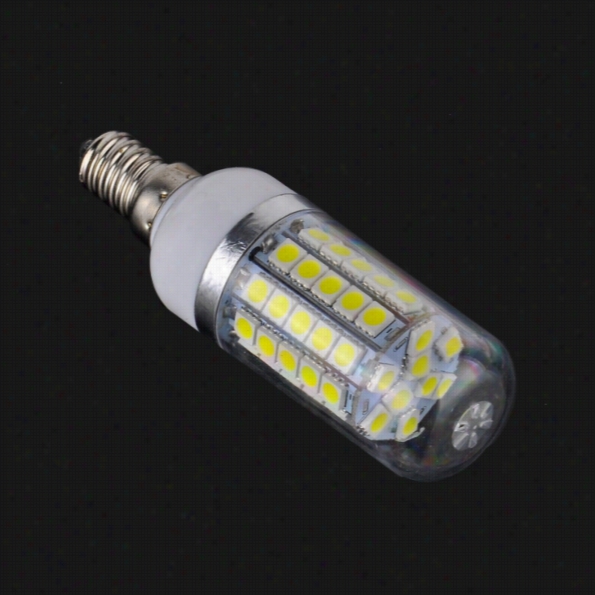 E14 59 Smd5050 Led Corn Light Cold White Bulb Lamp 220v-240v"5.4w