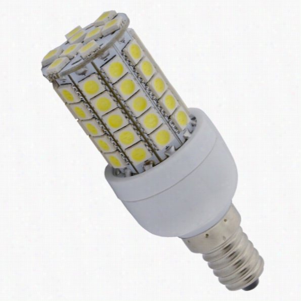 E14 59 Smd5050 Led Corn Light Cold  White Smd5050 Bulb Lamp 200v-240v"5.4w