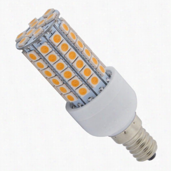 E14 69 Smd5050 Led Corn Window Warm White Smd5050 Bulb Lamp 200v-420v"6.8w