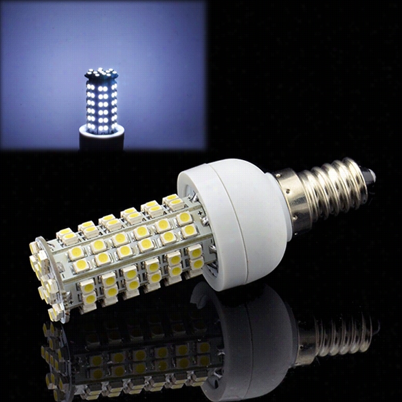 E14 96 Smd3528 Led Corn Light Cold White Smd3528 Bulb Lamp 200v-240v"5w