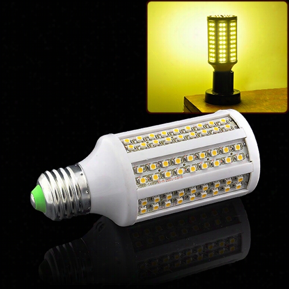 E27 168 Smd3528 Led Corn Light Warm White Bubl Lamp 100v120v"9w