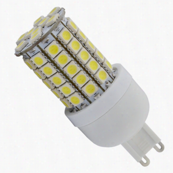 G9 59 Smd5050 Ledd Corn Light Cold White Smd5050 Bulb Lamp 200v-240v"5.4w