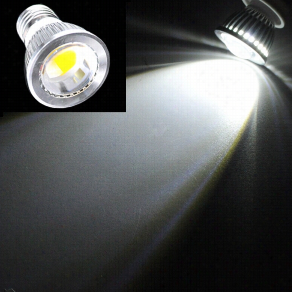 High Ppwer E27 3w Cob Led Spot Smd White  Light Bulb Lamp 85v-265v