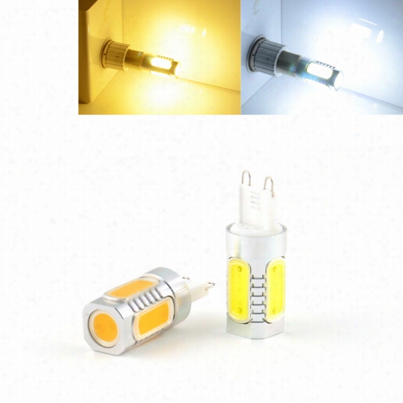 High Quality Aluminum G9 7.5w Cob Led Warm"cold Pale Light Bulb Lamp 220v&qhot;240v