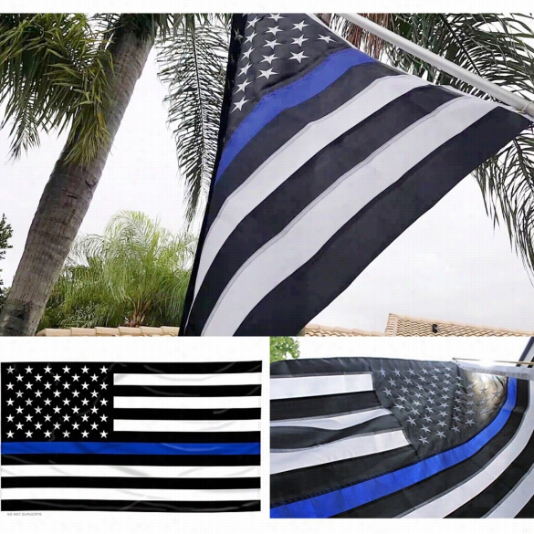 Homdox 3x5 Ft Foot American Us Flag Nylon Embroidere D Stars+sewn Stripes Blue Lineu Sa Banner Flags