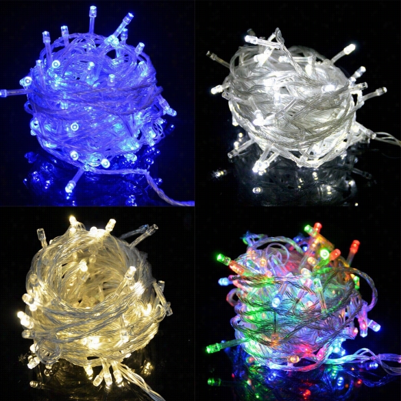 Homodx Waterproof 20 Meters 200 Led Bulbs Holiday Fairy Light String L Ights Fo Rwedding Party Cchristmas Decooration Uk Plug