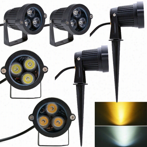 Led Landscape Garden Wall Yard Path Pond Flood Spot Light Outdoor 33w Ac85-265v