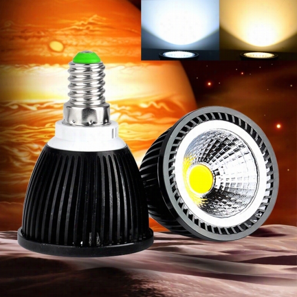 New 4w Cob Spotlight Base Led Bulb Lamp Cool&qult;warm Whte 85v-245v E14