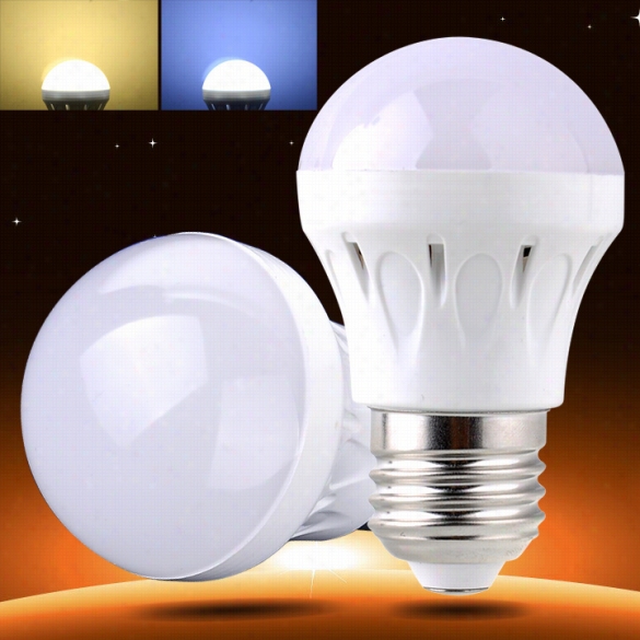 New Ac 220v 3 W&qquot;9led 5730smd E27 Energy Efficient Led Lamp Bulb Super Bright Warm White"cool White