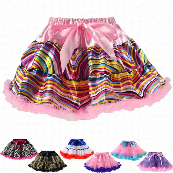 New Baby Kids Girls Pettiskirt Dancewear Skirt Cute Ballet Tutu Party  Dressprincess Skirt