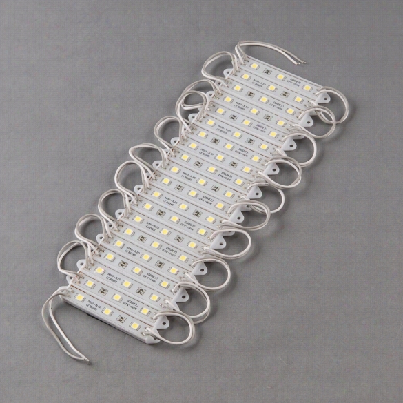 New Hot 20pcs 5050 3-led Module Warm White Light Lampf Or Hallway Stair Decor Dc 12v