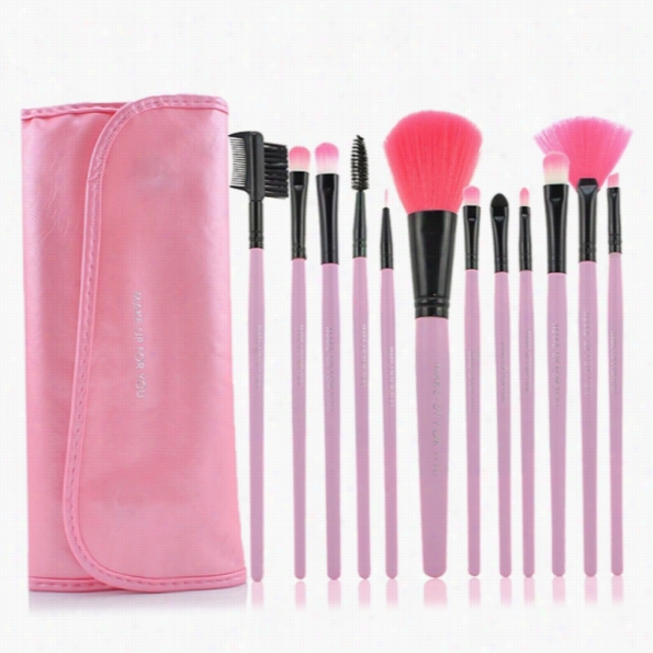 Proofessional Makeup Cosmetiic Brushes Et 12pcs Face Eyeshadow Nose Foundation Kit Tool