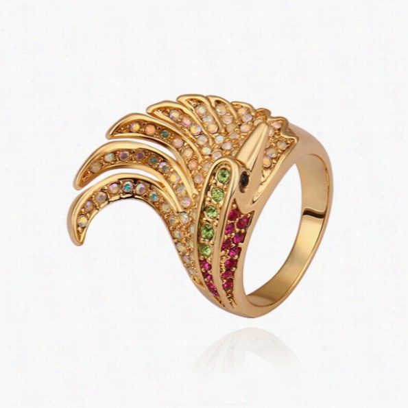 R299 Wholesalehigh Qualitynic Kle Free Antiallergicnew Fashion Jewelry 18k Real Gold Platedring For Women Free Shipping