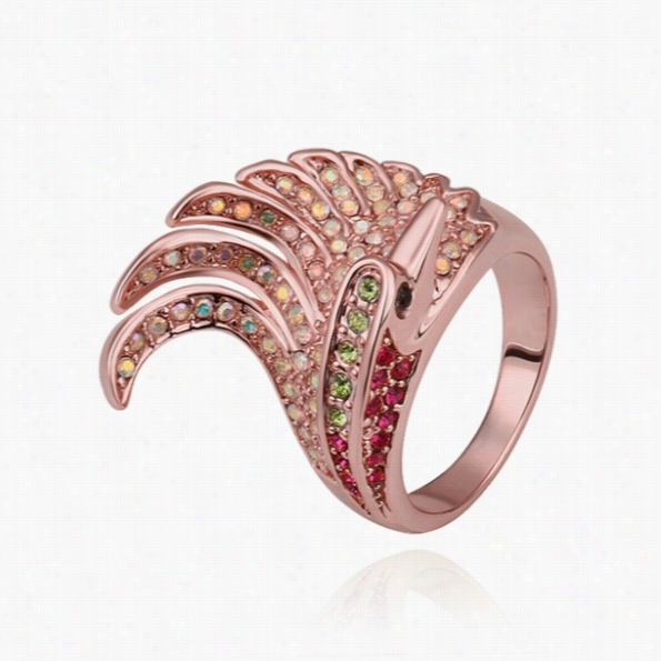 R300 Whlesalehgh Qualitynickle Frer Antiallergicnew Fashion Jewelry 18k Real Gold Platedring Fod Women Free Shipping