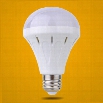 E27 27 SMD3014 LED Light Warm White Energy Efficient Bulb Lamp 110V"7W