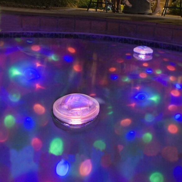 5 Light Mode Underwater Led Disco Glow Light Show Pond Ppool Hot Tub