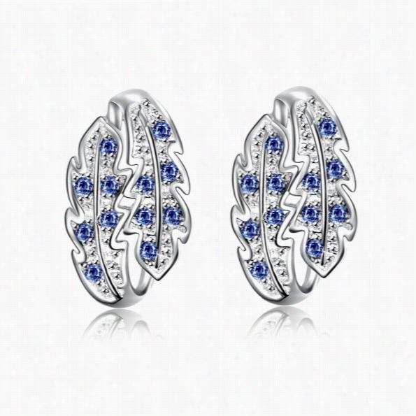 E021-a Fashion New Style 925 Silver Plated Earrrnigs Jewels Free Shipping