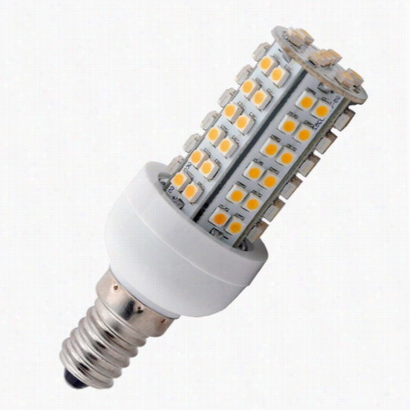 E14 80 Smd3528 Led Corn Light Wamr White Smd3528 Bulb Lamp 200v-240v"4w