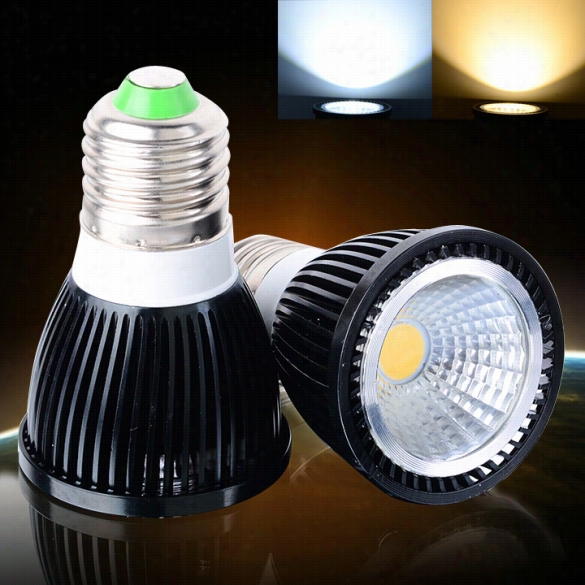 New 9w Cob Spotlight Base Led Bulb Lamp Cool"warm White 85v-245v E27