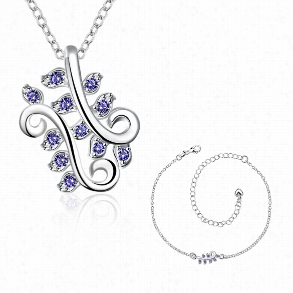 S066-a Fashion Pop Ular 925 Silver Plated Jewelry Sets Against Sale Free  Shipping