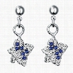 E020-A Fashion New Style 925 Silver Plated Earrings Jewelry Free Shipping
