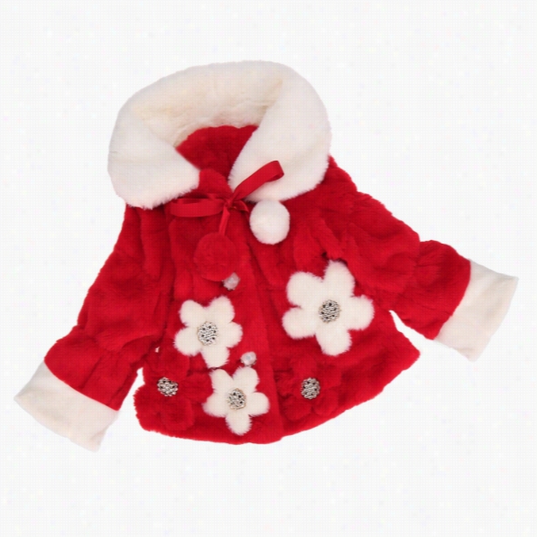 Finejo Just Discovered Baby Little Girls Winter Cute Warm Jacket Xmas Snowsuit Outwear Coat