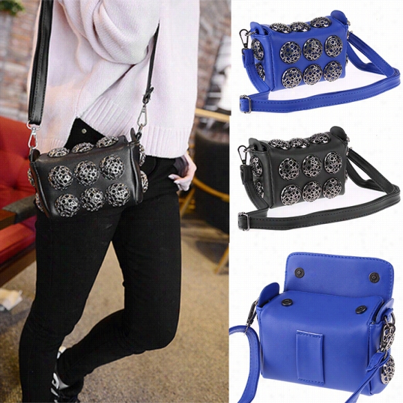 Korean Stylish Cool Personality Fashion Rivet Bag S Houlder Bag A Ndbags Cross Bags