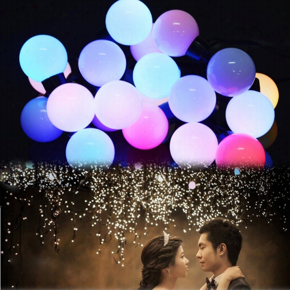 New 4 Cm Big Ball Light St Ring 5m 20 Led 40mm Ball Outdoo Rlight Decorai0n Light Eu Plug