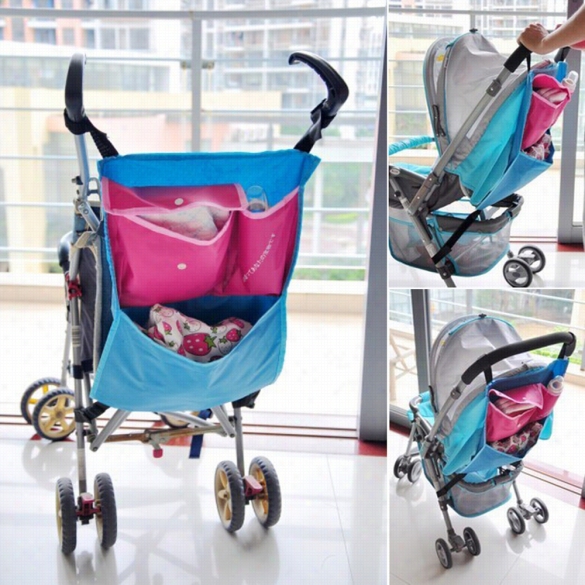 New Toddler Baby Pram Stroller Bag Tidy Caddy Storage Pocket Carriages Organizer