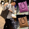 Korean Lady Women's Retro Matte Synthetic Leather Handbag Shoulder Messenger Bag
