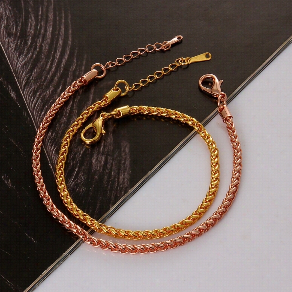 B091 Good Quality Nickl Free Antiallergic 2015 New Fashion Jewelry 18kgold Plated Bracelets