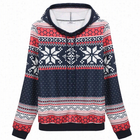 Meaneor Women Fashion Casal Immoral Print Hooeed Pullover Sweatshirt Hoodke