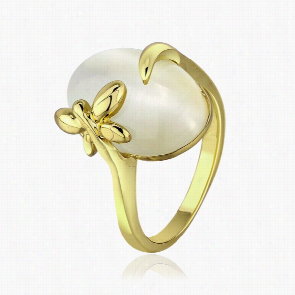 R630 Whholesale High Quality Nickle Free Antiallergic New Fashion Jewelry 18k Gold Platedring
