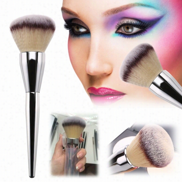 1pcs Women Pro Powder  Blush Blusher Foundation Ocntour Makepu Brush