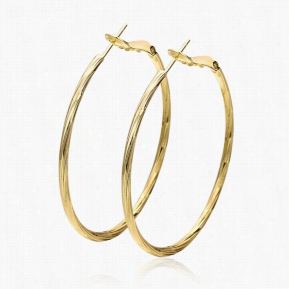 E950-a Wholesale Nickle Free Antiallergic 18k Real Gold Plated Earrings For Women New Fashion Jewelry