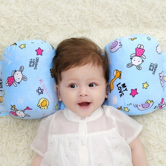 New Comfortable Safe Baby Infant Bedding Nti Roll Pillow  Sleep Head Positioner